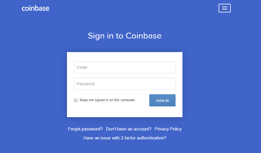 coinbase please click this url on the same device that you made the login request from